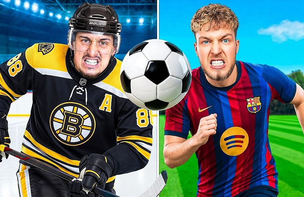Dokážu porazit hokejistu ve fotbale?
