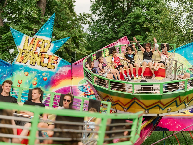 foto atrakce Lunapark kolotočů