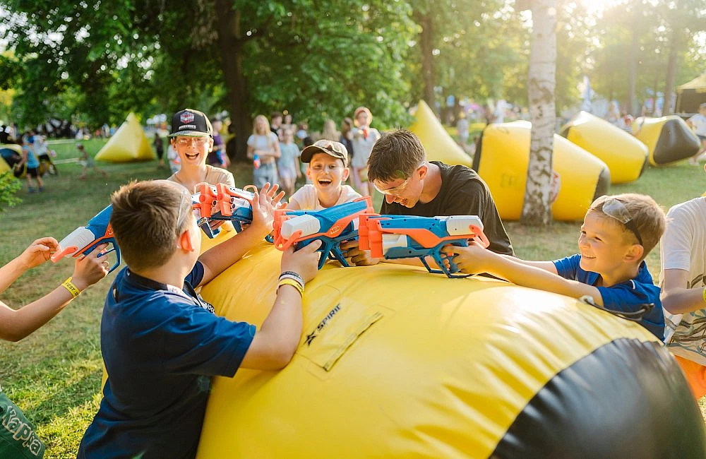 foto atrakce NERF aréna