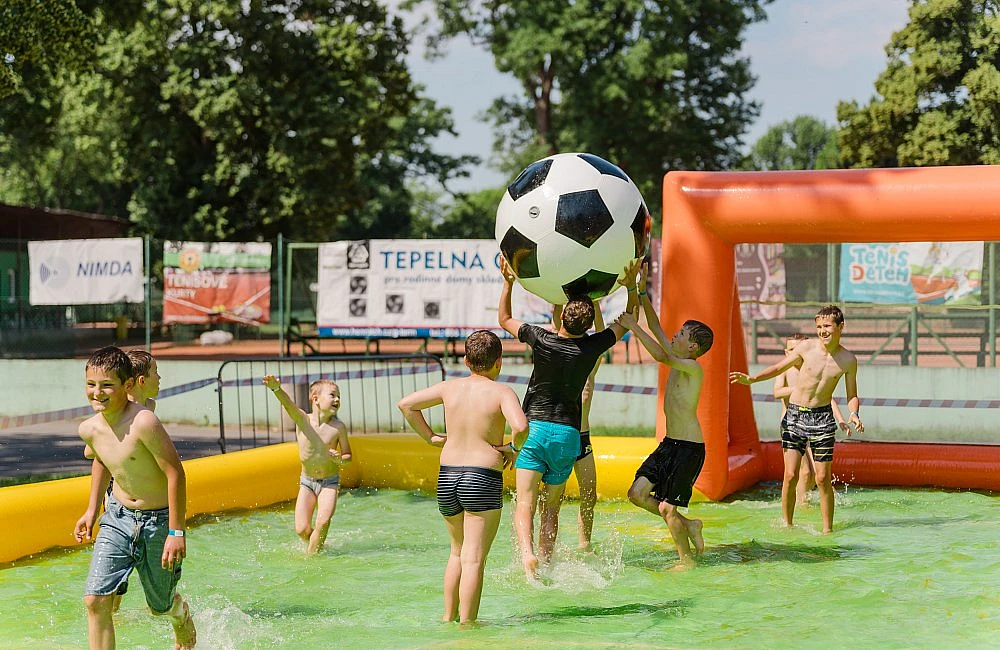 foto atrakce Vodní fotbal