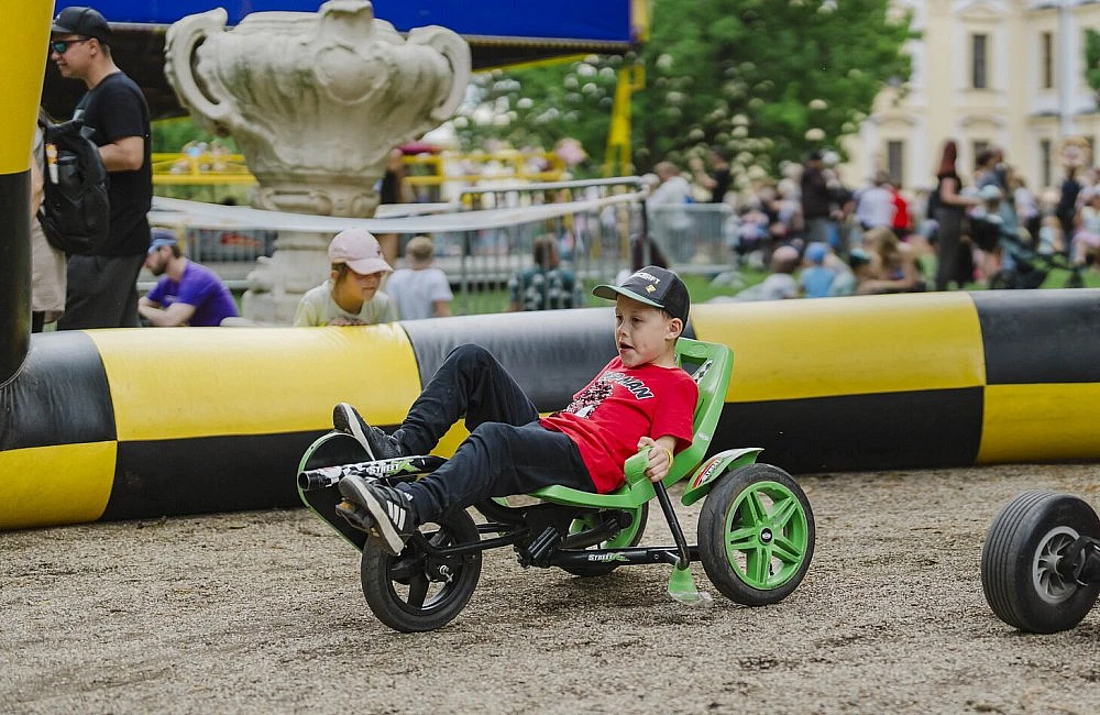 foto atrakce Šlapací autodráha