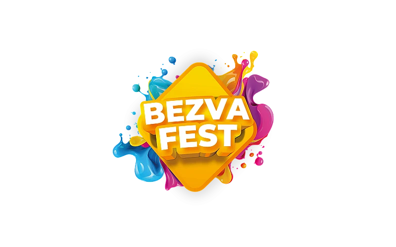 Logo Bezva Fest PNG